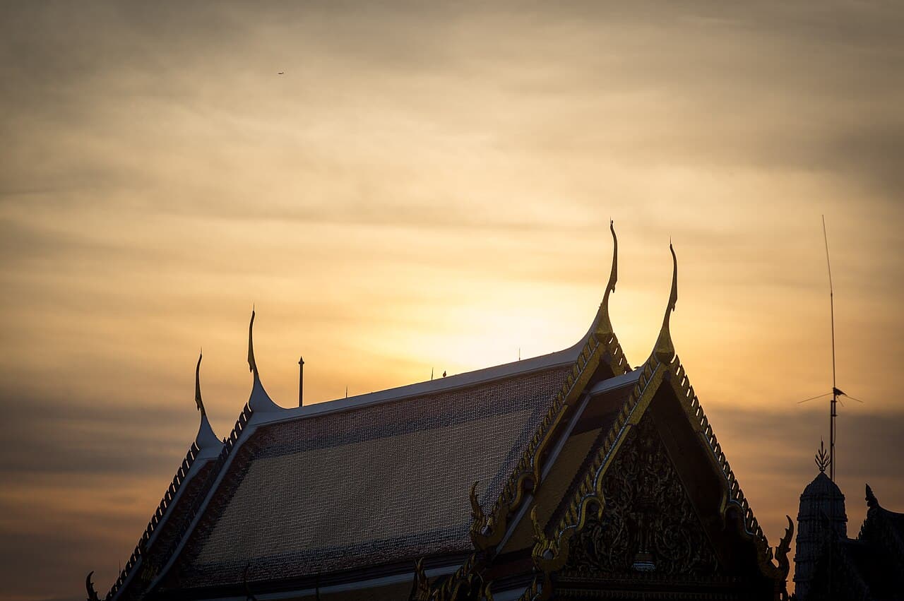 Grand Palace roofs, Bangkok
